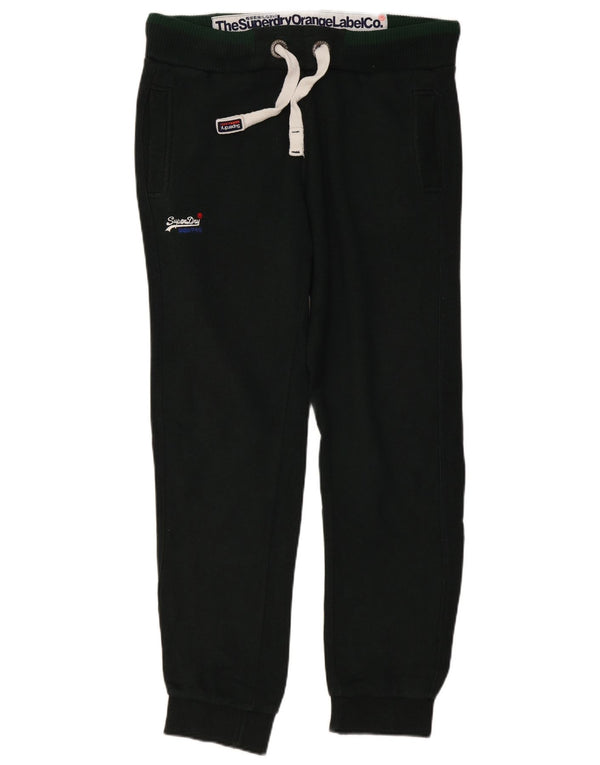 SUPERDRY Pantalon de Survêtement Slim Fit Homme Joggers Large Kaki Coton