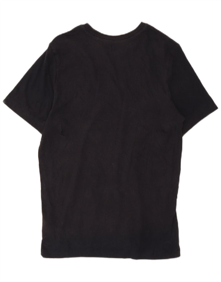 Nike T-Shirt Homme Bleu Marine Moyen Coton