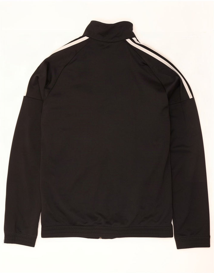 Adidas Veste de survêtement pour homme UK 38/40 Medium Noir Polyester