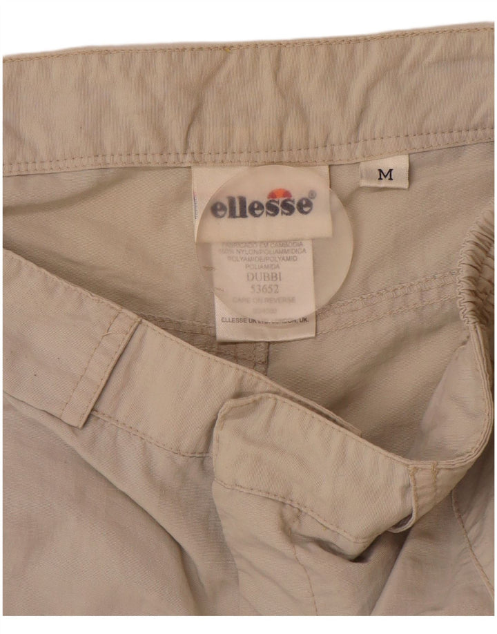 Ellesse Pantalon Cargo Droit Moyen W30 L30 Beige Polyamide Homme