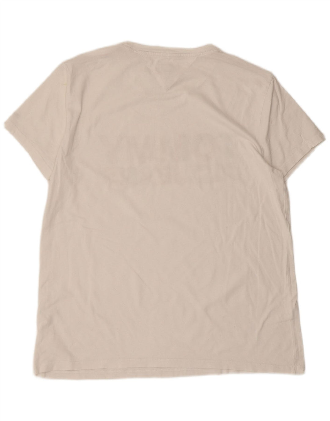 Tommy Hilfiger T-shirt graphique pour hommes, grand, blanc
