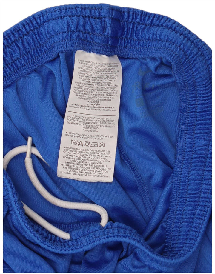 Short de sport Nike Dri Fit pour hommes, petit, bleu, polyester