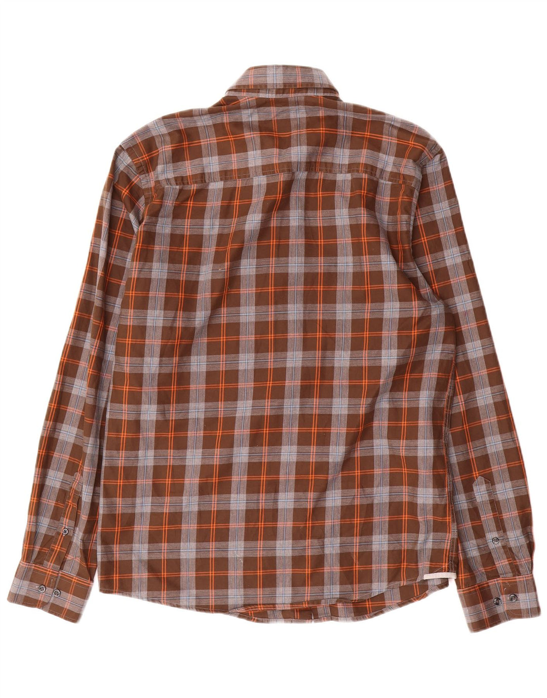 Jack & Jones Chemise sur mesure pour homme en coton à carreaux marron