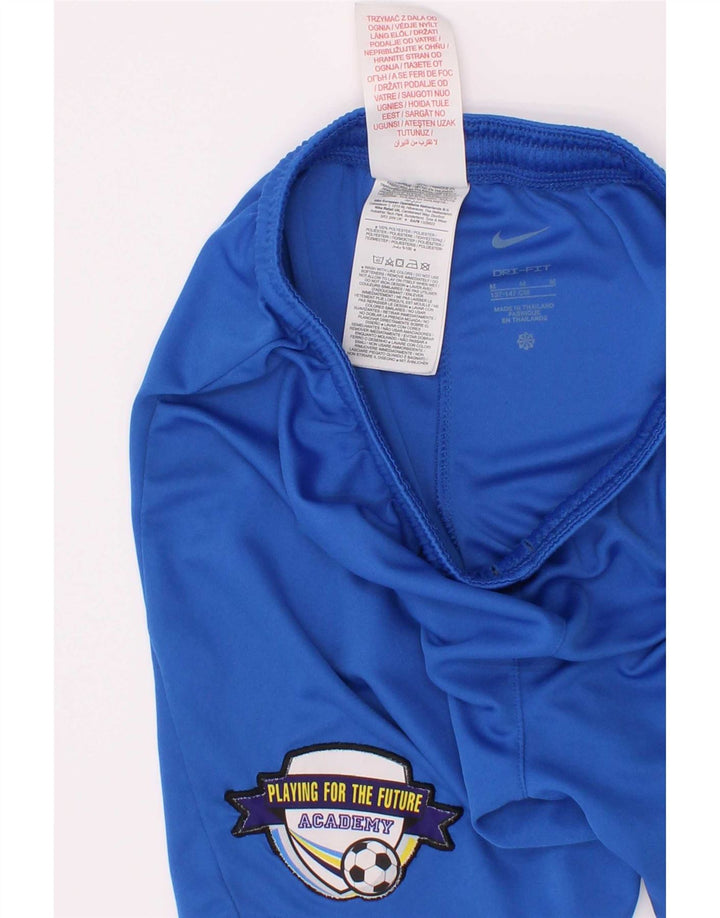 Short de sport Nike Dri Fit Graphic pour garçon 10-11 ans Bleu moyen Polyester