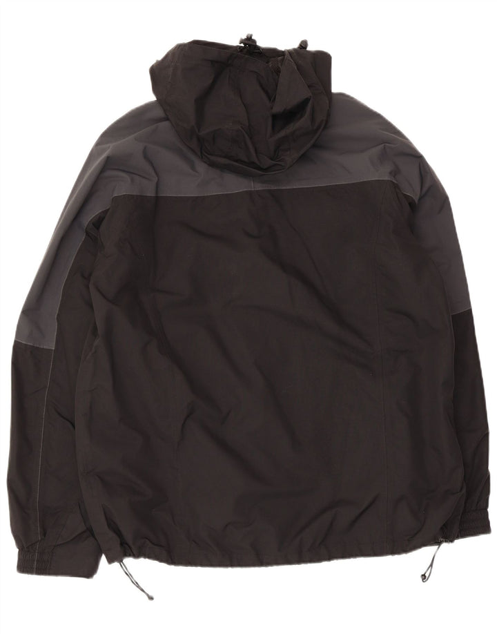 Mountain Warehouse Veste coupe-vent pour homme UK 36 Small Noir Colourblock