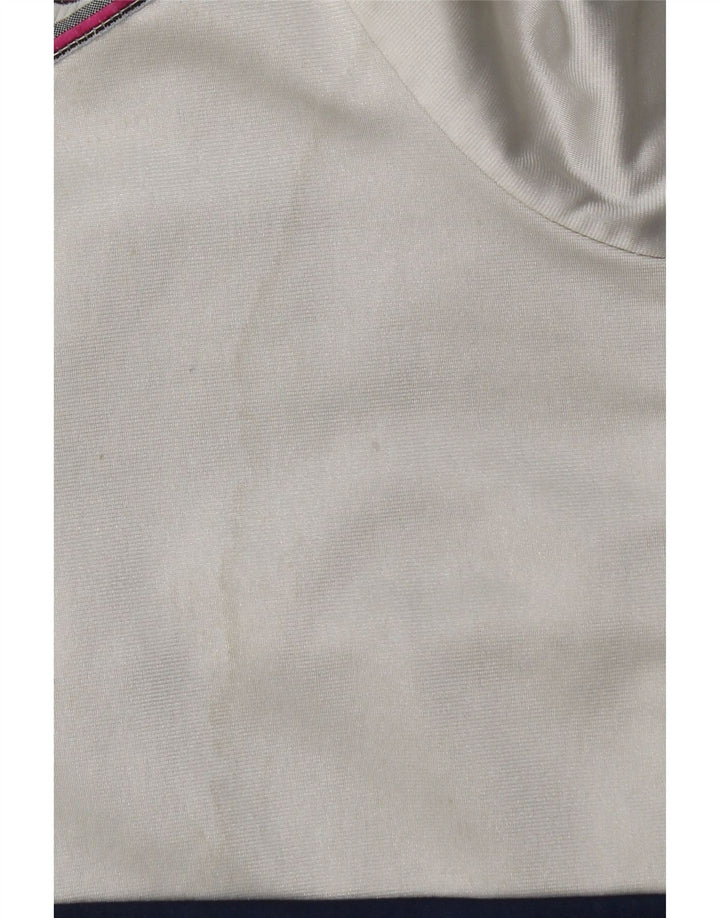 Asics Veste de Survêtement Graphique Homme Bleu Marine Moyen Colourblock