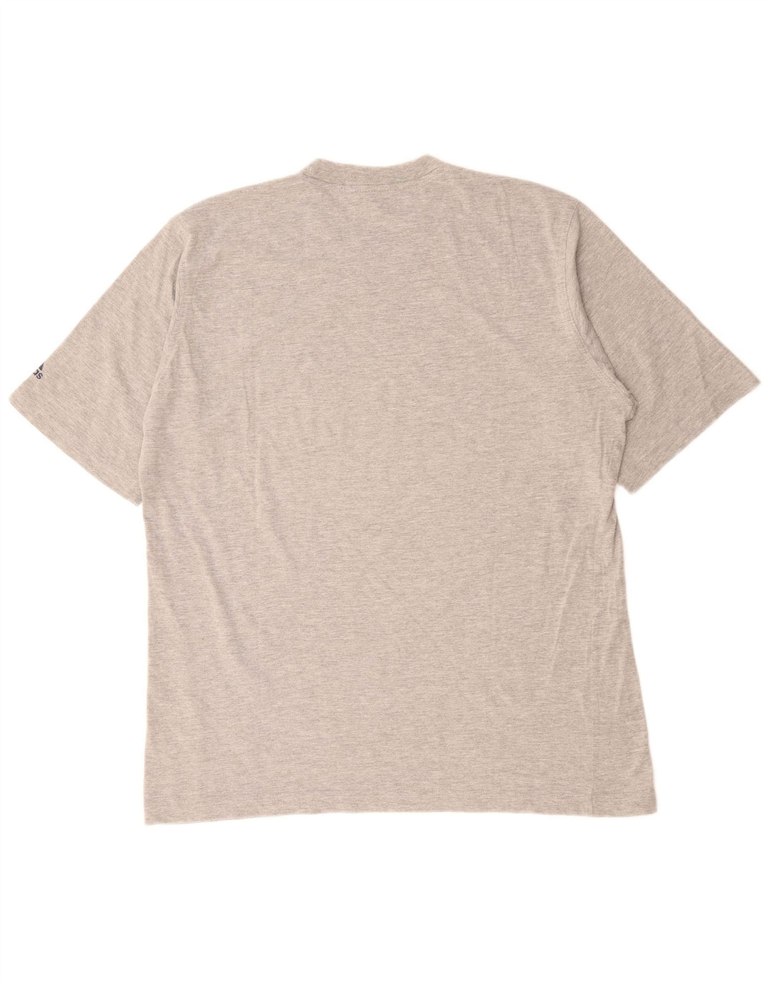 ADIDAS T-Shirt Homme UK 44/46 XL Gris Coton