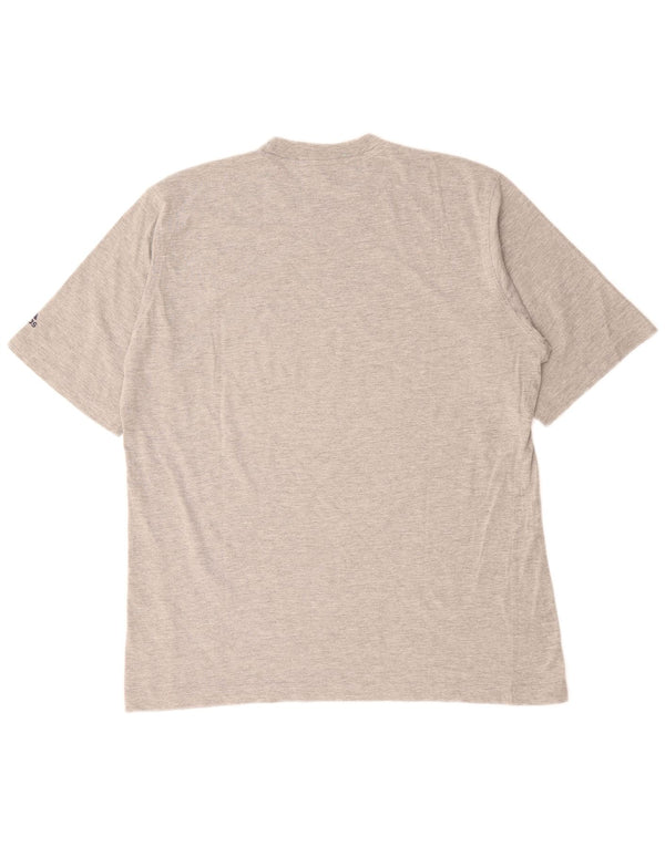 ADIDAS T-Shirt Homme UK 44/46 XL Gris Coton
