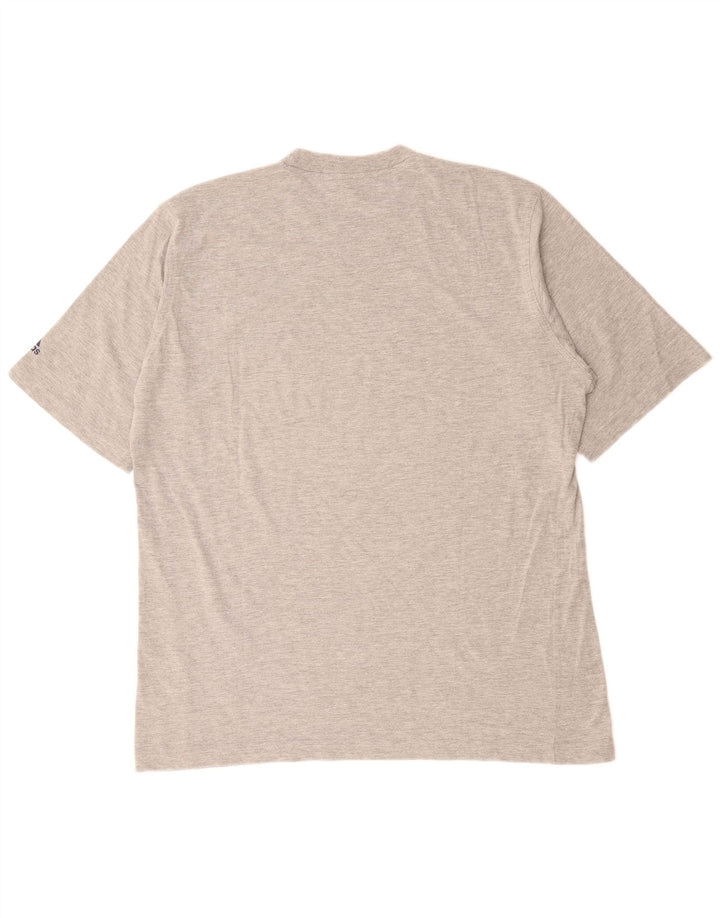 ADIDAS T-Shirt Homme UK 44/46 XL Gris Coton