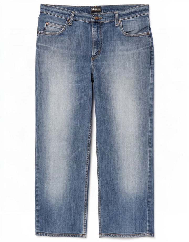 Lee Jean Droit W32 L27 Homme Bleu