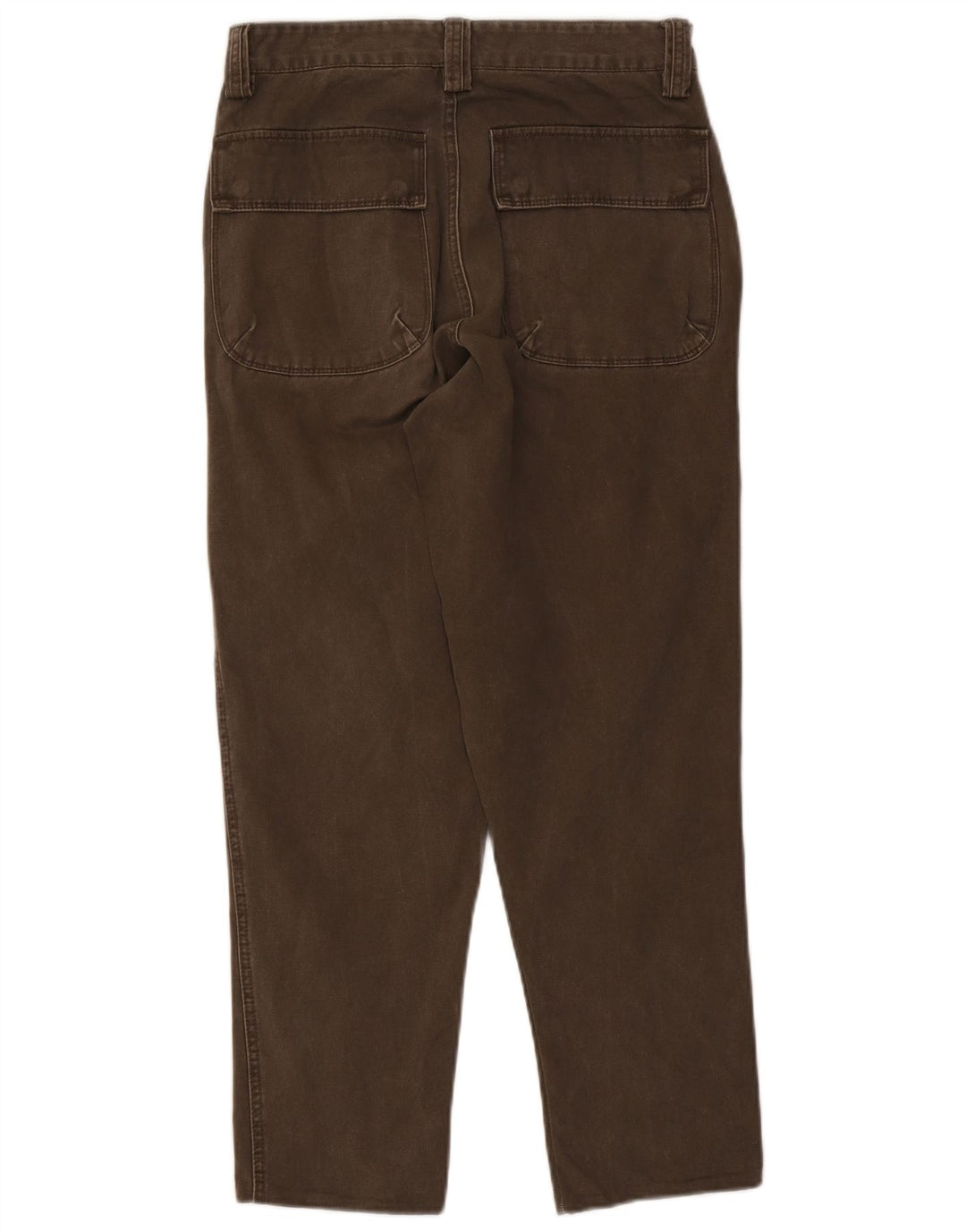 Bromfield Pantalon cargo droit pour homme IT 48 Medium W30 L27 Marron Coton