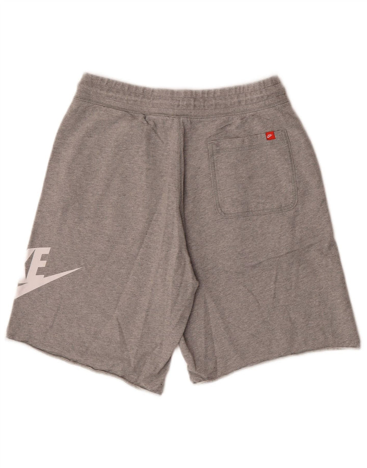 Nike Short de sport graphique pour homme en coton gris Taille L