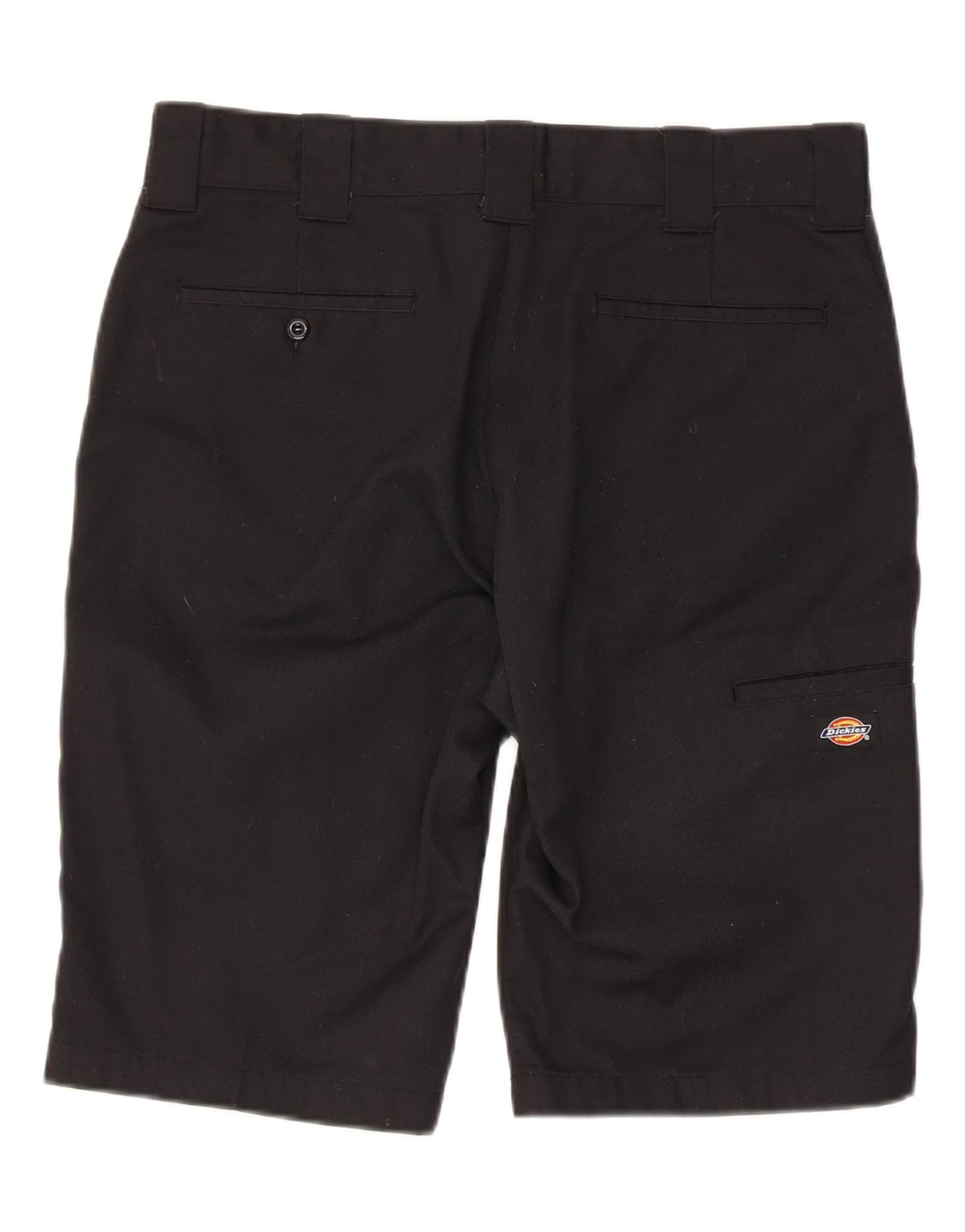 Dickies Short Chino Coupe Slim Homme W34 Large Noir Polyester