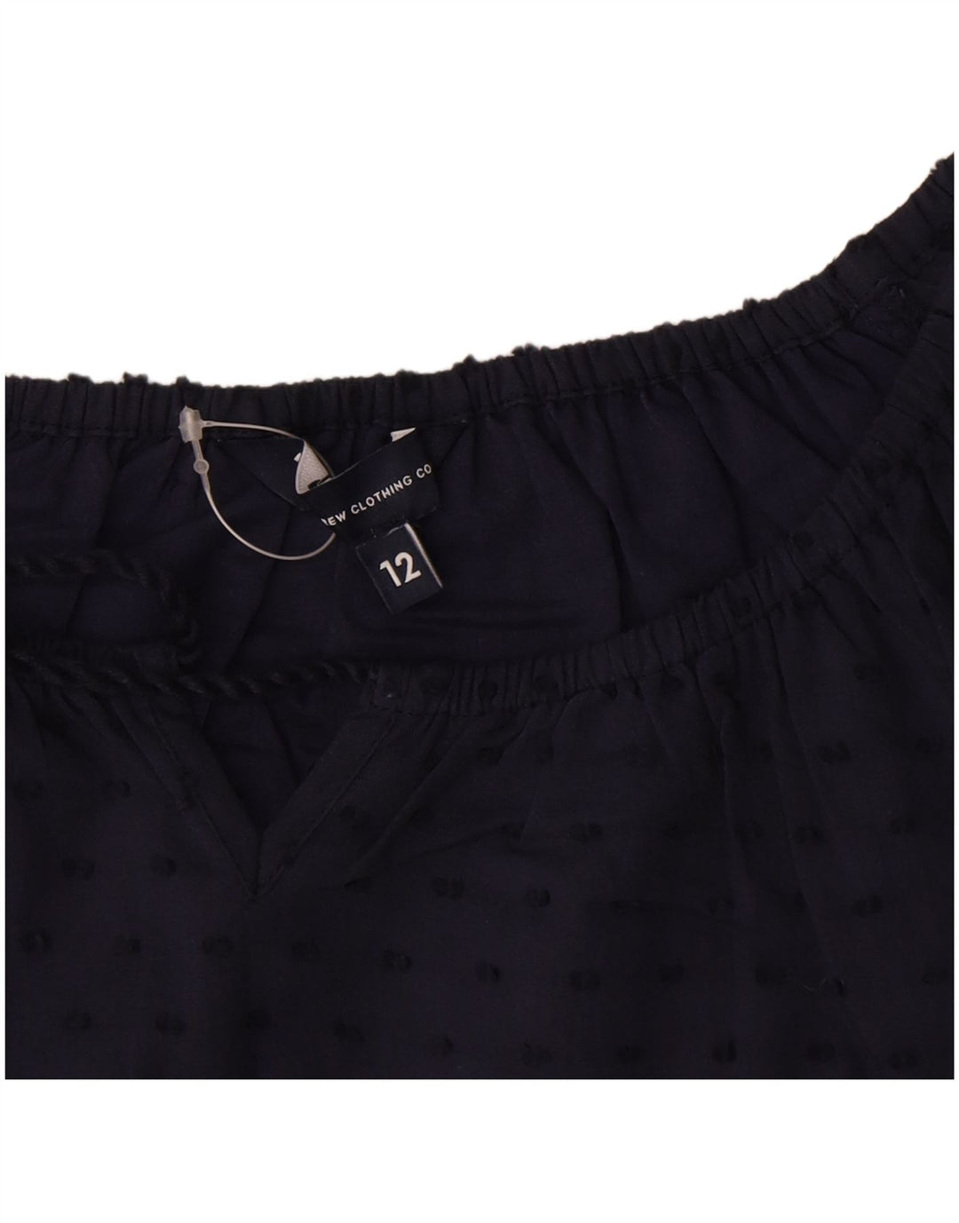 Crew Clothing Robe droite pour femme UK 12 Bleu marine moyen à pois