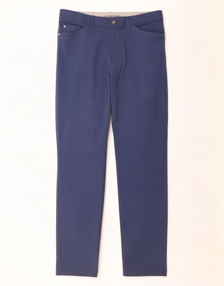 Adidas Pantalon Slim Casual W32 L30 Bleu Polyamide Homme