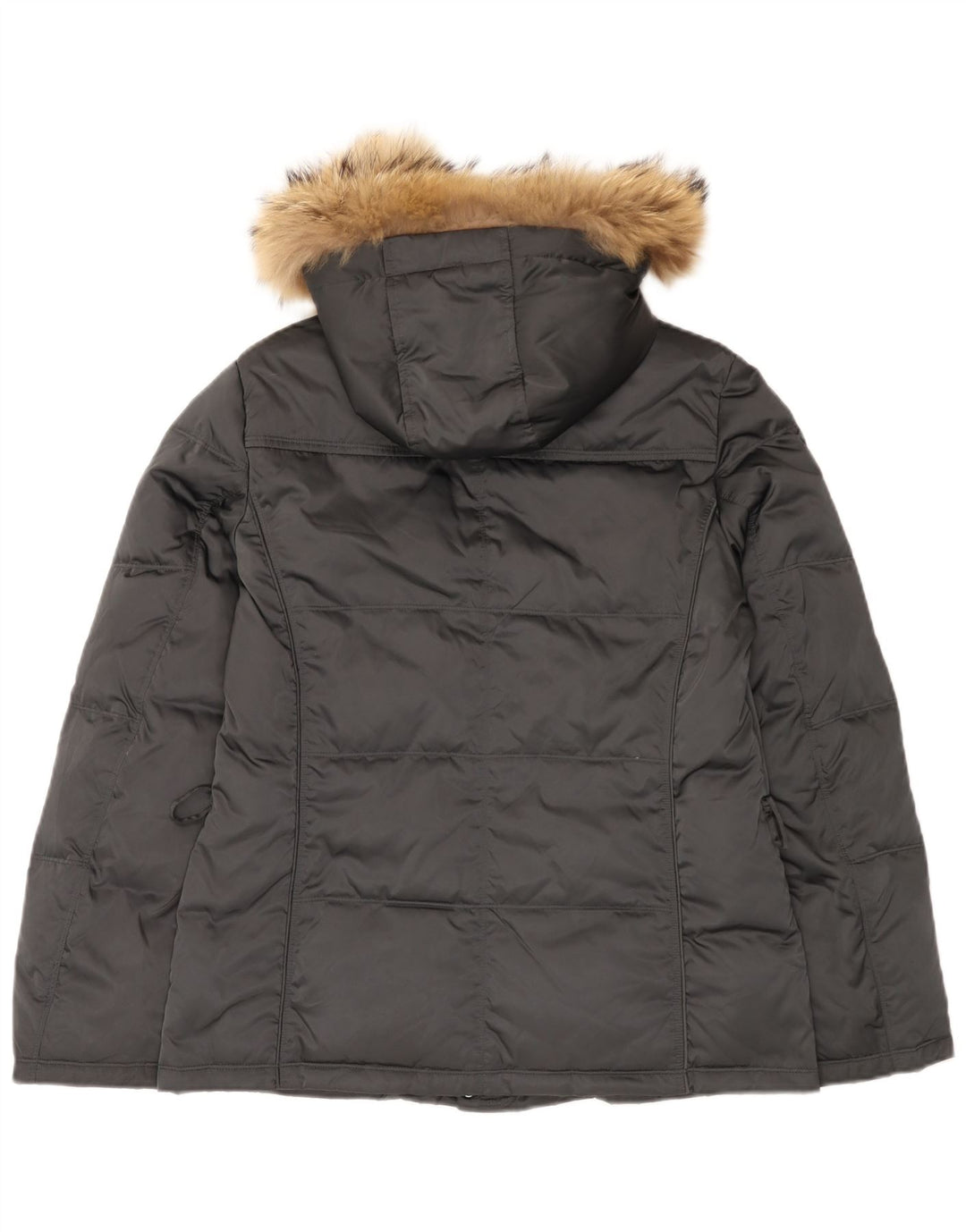 Geox Veste matelassée à capuche Respira pour femme UK 14 Large Gris