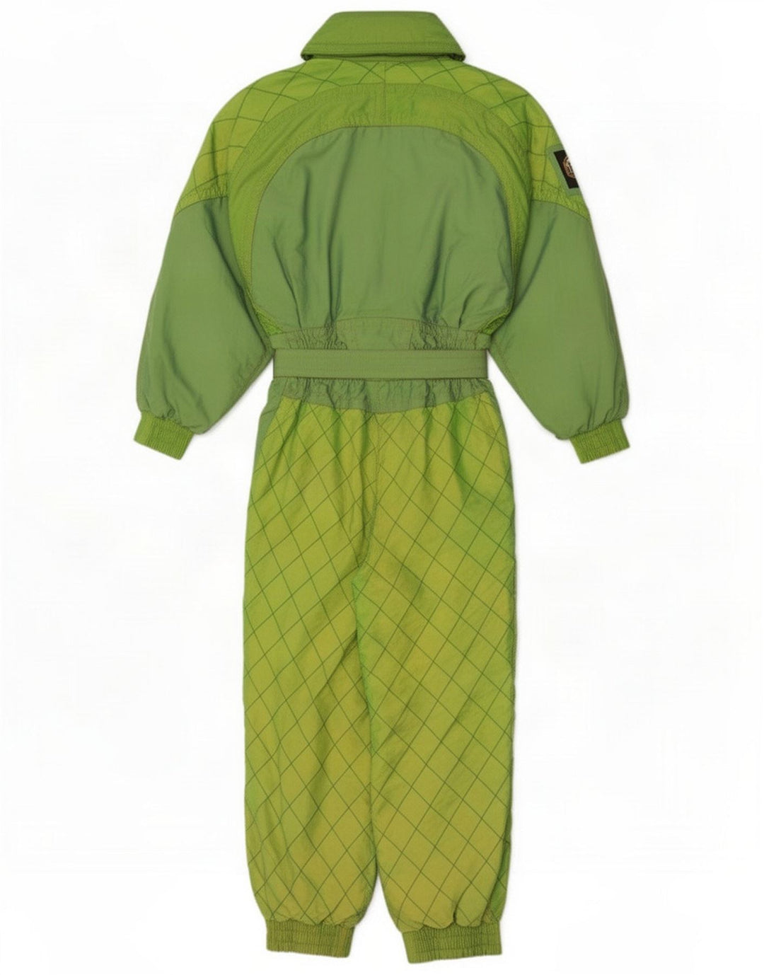 Combinaison de ski femme Emmegi EU 36 Small Green Colourblock Polyamide