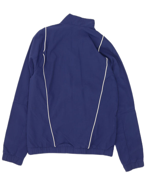 Adidas Hommes Italia Graphic Survêtement Top Veste Petit Bleu Marine Polyester