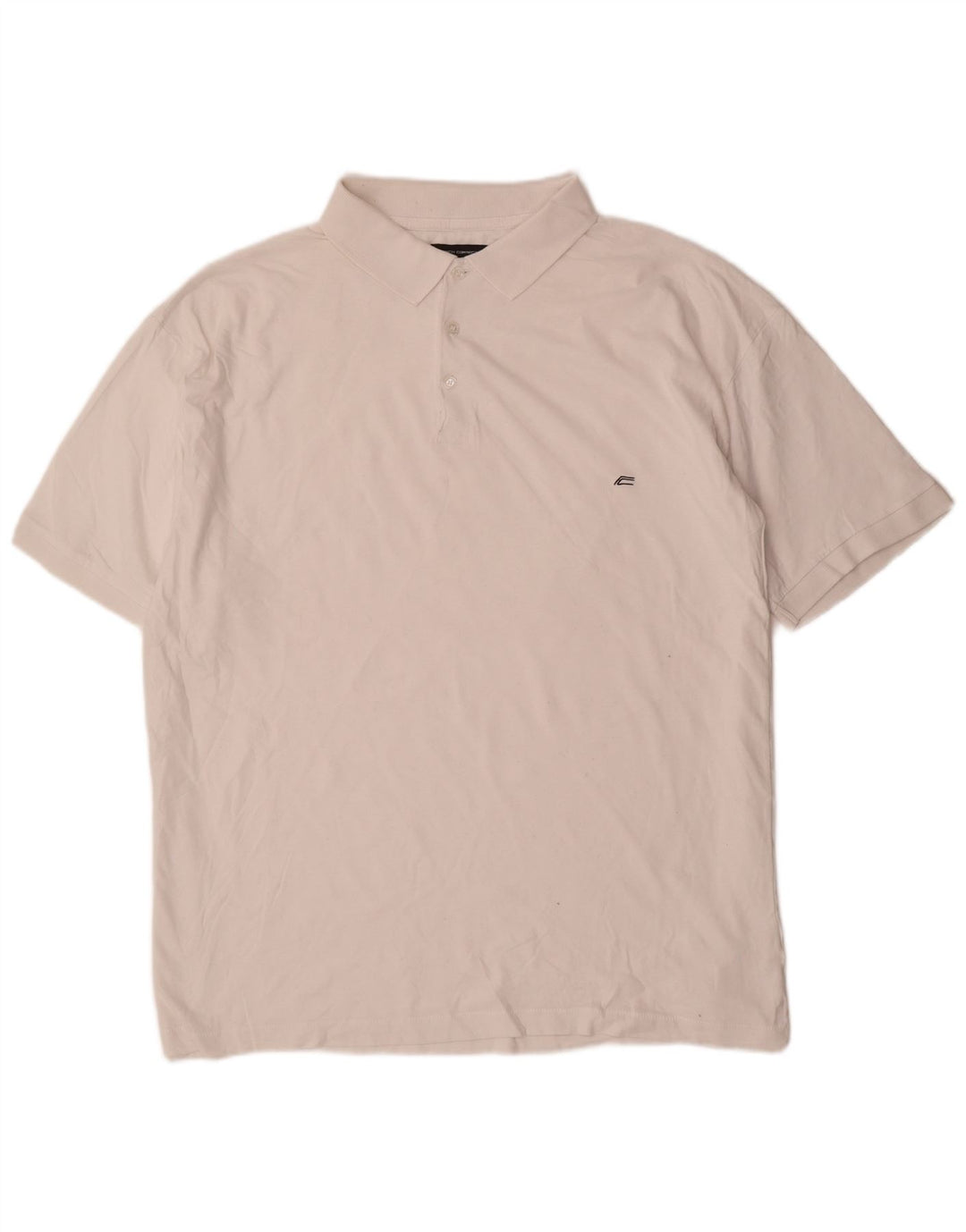 French Connection Polo Homme 2XL Blanc Coton