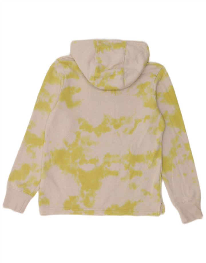 LEVI'S Pull à capuche graphique pour fille 11-12 ans en coton blanc tie-dye