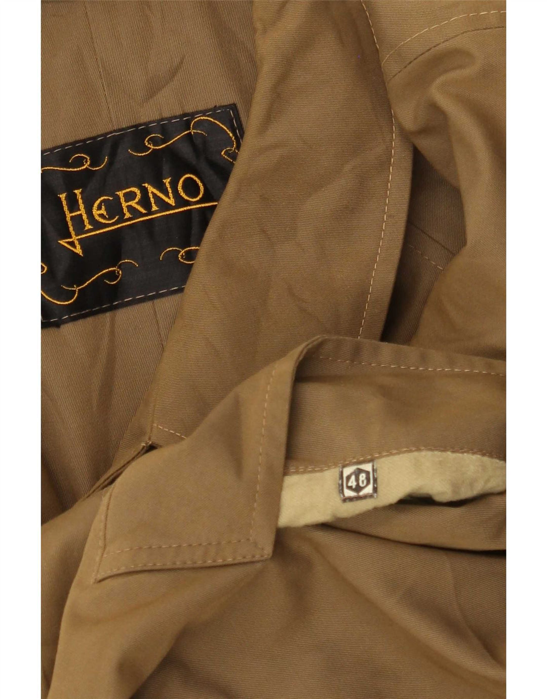 Herno Manteau Homme IT 48 Beige Moyen