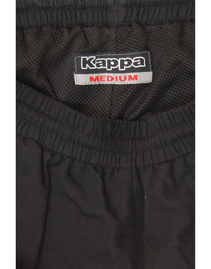 Kappa Pantalon De Survêtement Homme Noir Moyen Polyester