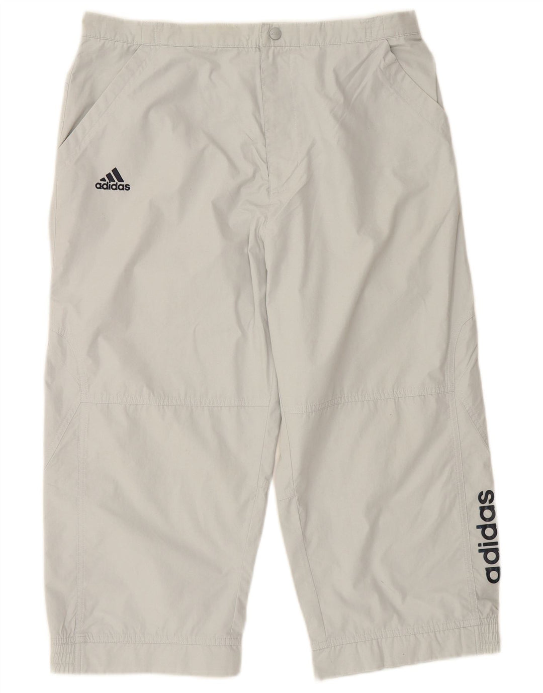 ADIDAS Pantalon de Survêtement Graphic Capri Homme Gris Moyen Polyester