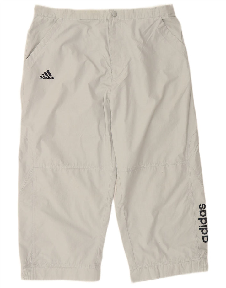 ADIDAS Pantalon de Survêtement Graphic Capri Homme Gris Moyen Polyester