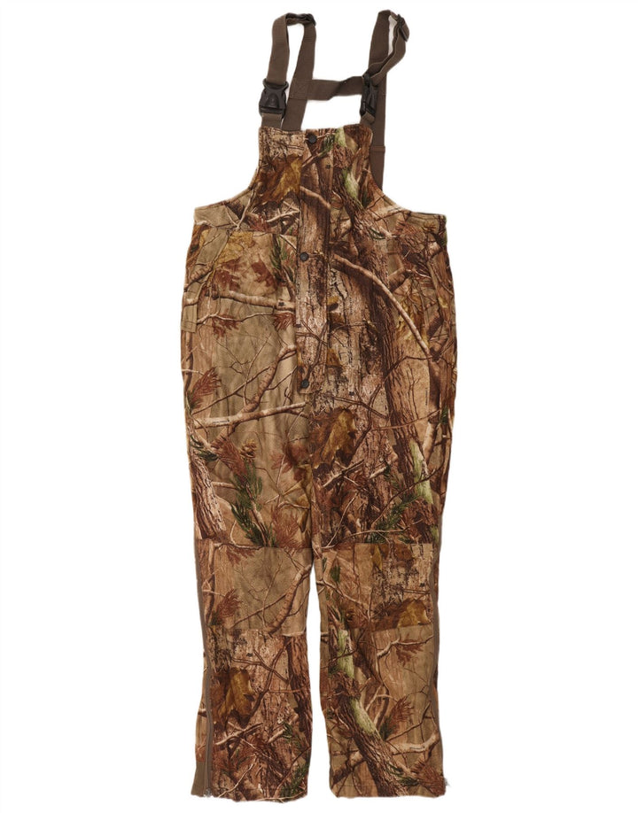 GAME WINNER Salopette Homme Pantalon Salopette XL W36 L28 Marron Camouflage