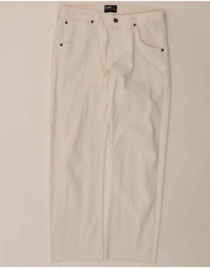 LEE Jean Slim Powell Femme W32 L27 Coton Blanc