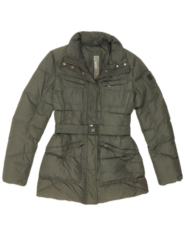 ADD Veste matelassée pour femme UK 12 Medium Khaki Polyamide