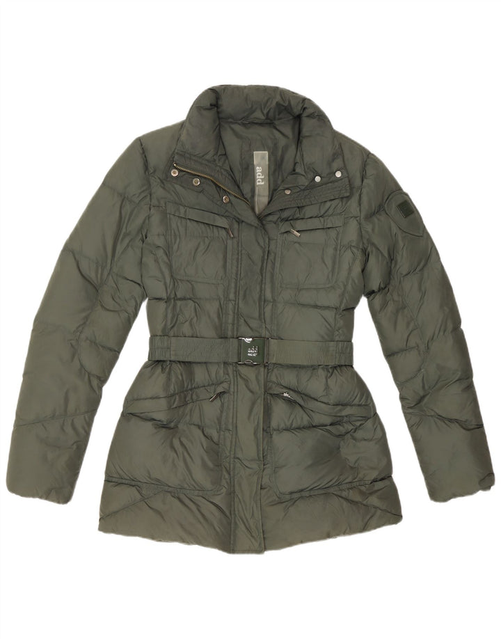 ADD Veste matelassée pour femme UK 12 Medium Khaki Polyamide