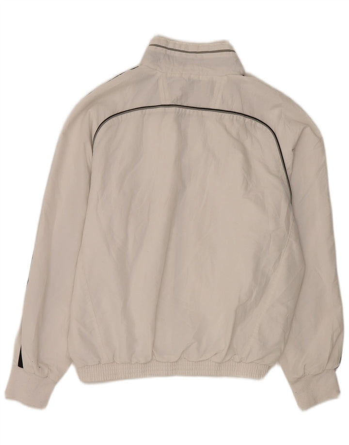 Champion Veste de Survêtement Homme Blanc Moyen Polyester