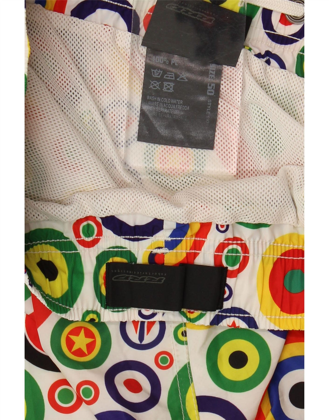 Roberto Ricci Designs Short de bain pour homme IT 50 Large Multicolore