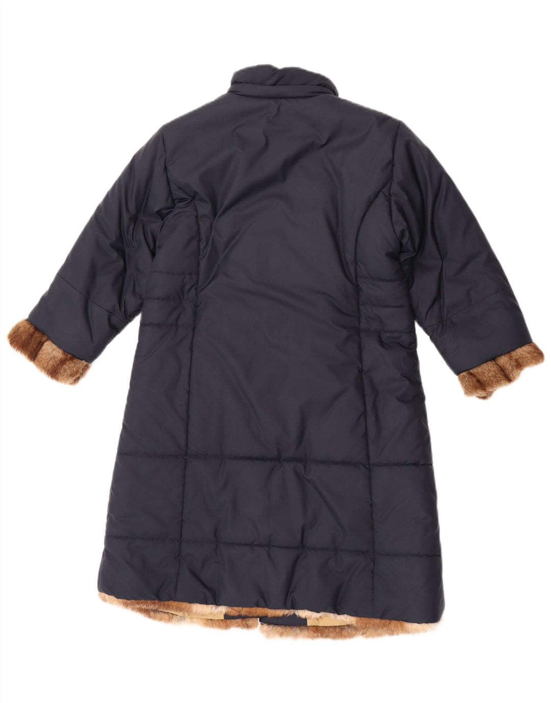 Moncler Filles Manteau Rembourré 5-6 Ans Bleu Marine Polyester