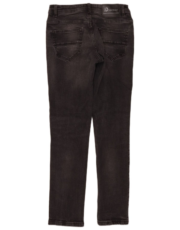 Dack's Mens Slim Jeans IT 44 XS W30 L30 Grey Cotton
