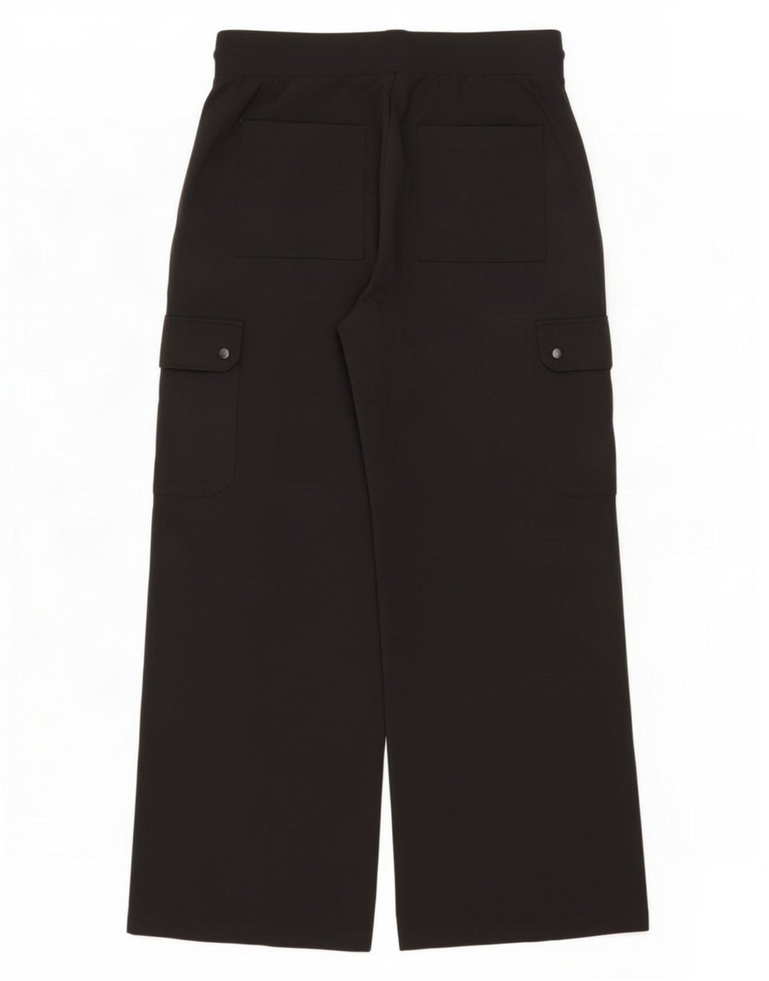 Marks & Spencer Pantalon de survêtement cargo pour femme UK 14 Large Noir Viscose