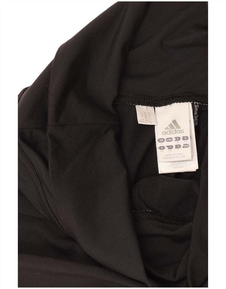 Adidas Climalite Bermuda Sport Short UK 8 Petit Noir Polyester