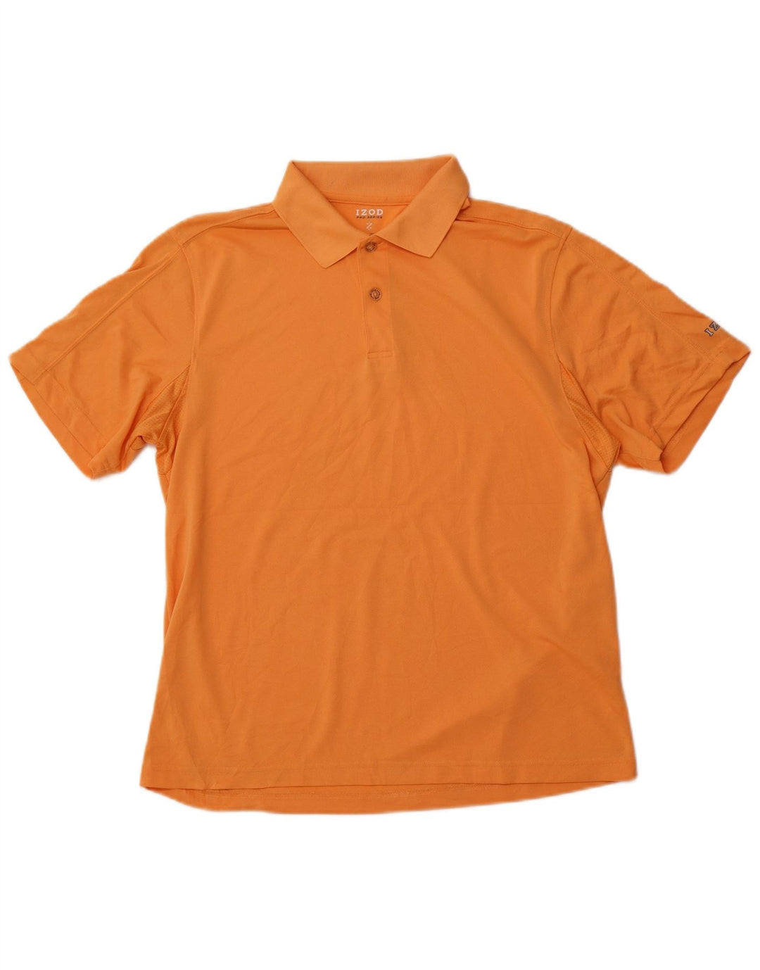 IZOD Polo Homme Orange Moyen Polyester