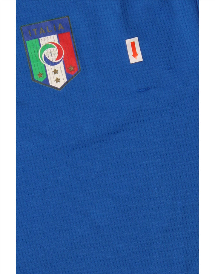 Puma T-Shirt Italia Graphic Homme Bleu Colorblock Large