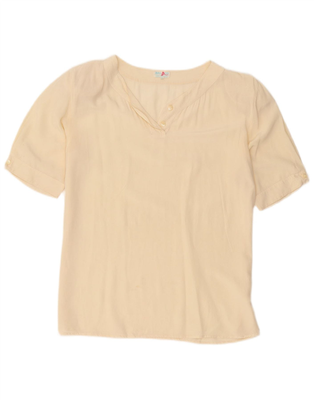 Balloon Chemisier Femme Top EU 38 Soie Beige Moyen