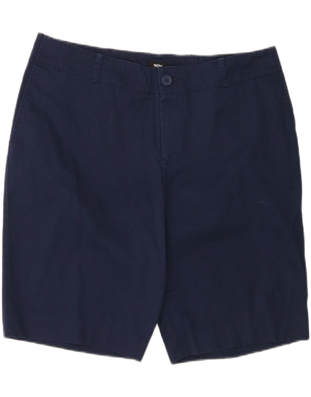 MOSSIMO Womens Chino Shorts US 16 XL W36  Navy Blue Cotton