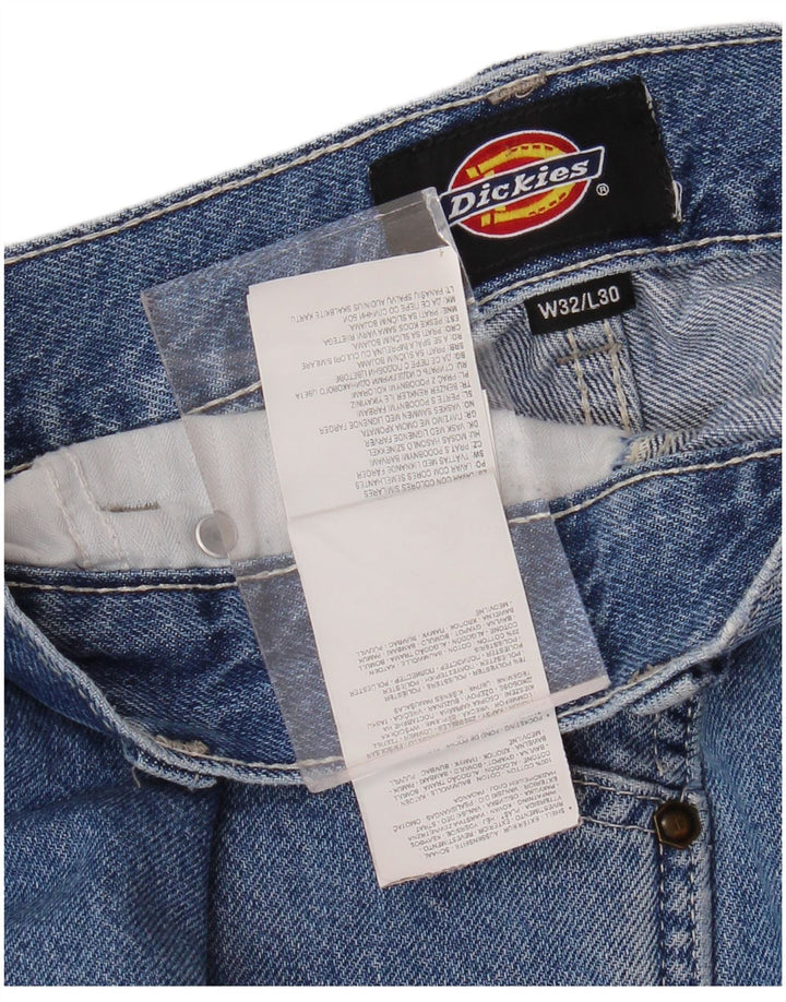 DICKIES Jean Cargo Fuselé Homme W32 L30 Bleu Coton