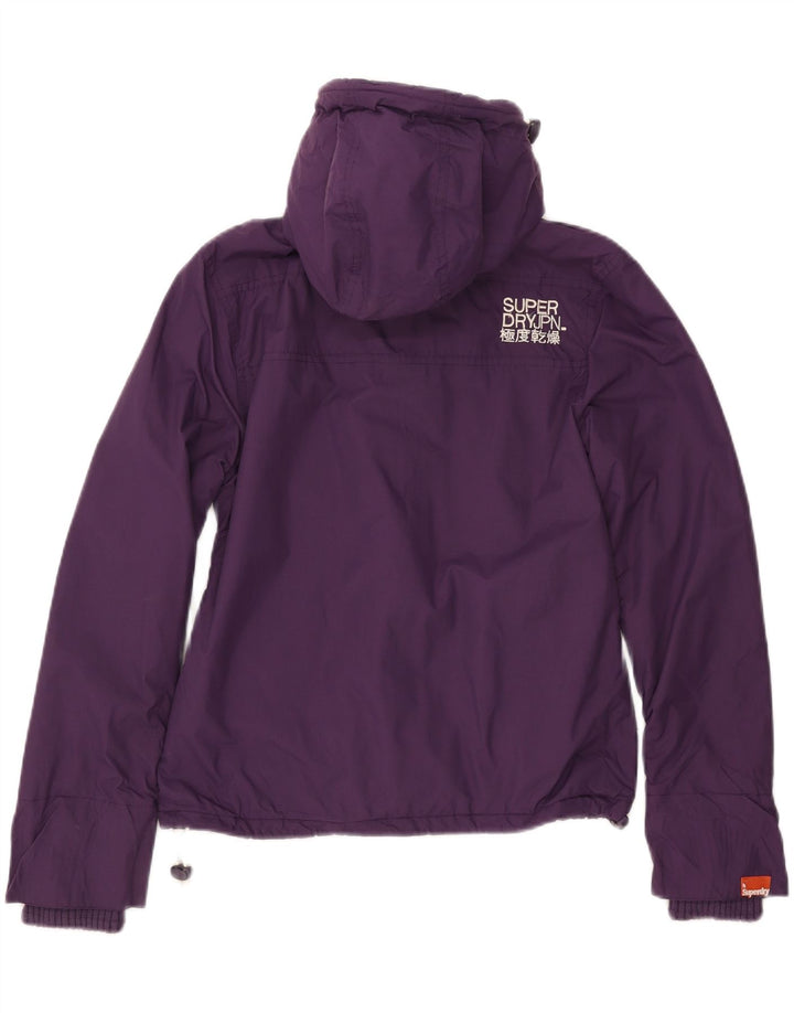 Superdry Veste coupe-vent The Windcheater pour femme UK 14 Violet moyen