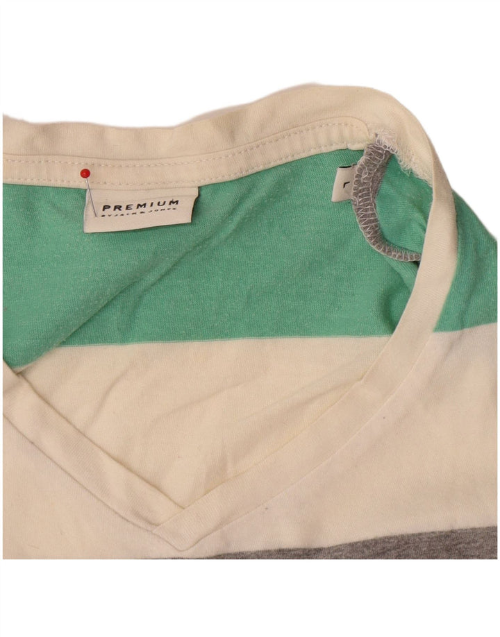 Jack & Jones T-Shirt Haut Large Rayé Multicolore Homme