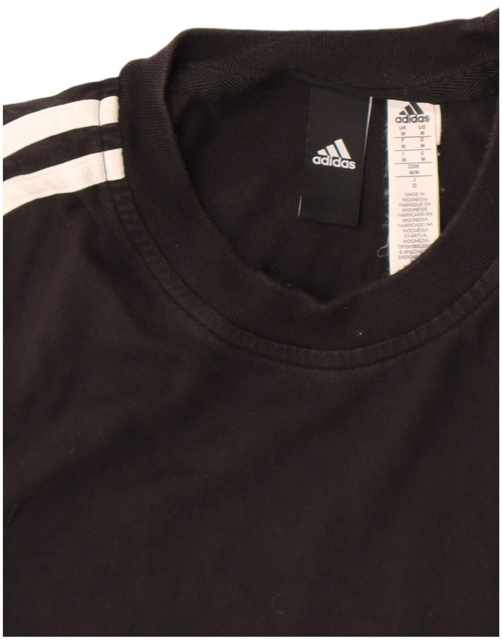 Adidas T-Shirt Homme Haut Noir Moyen Coton