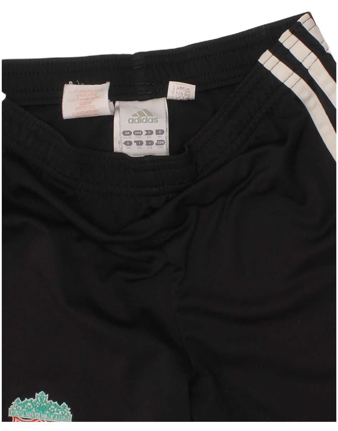 Adidas Garçons Liverpool Sport Short 5-6 ans Noir Polyester