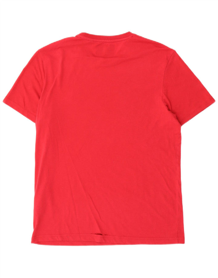 Lyle & Scott T-Shirt Homme Rouge Moyen Polyester