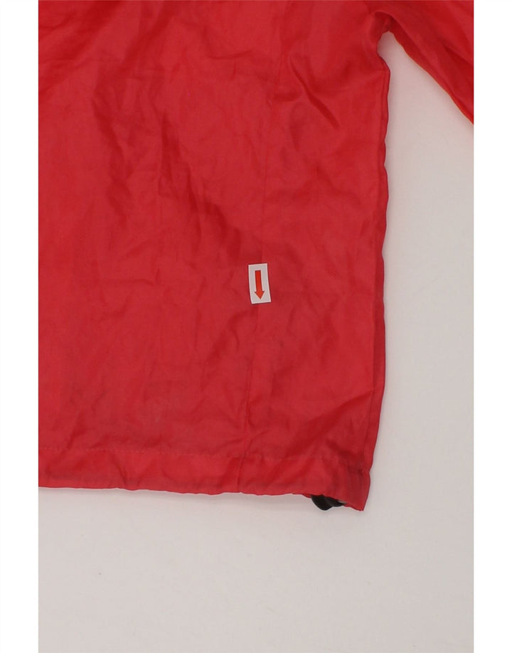 BRUGI Girls Hooded Rain Jacket 3-4 Years Red Polyester | Vintage Brugi | Thrift | Second-Hand Brugi | Used Clothing | Messina Hembry 