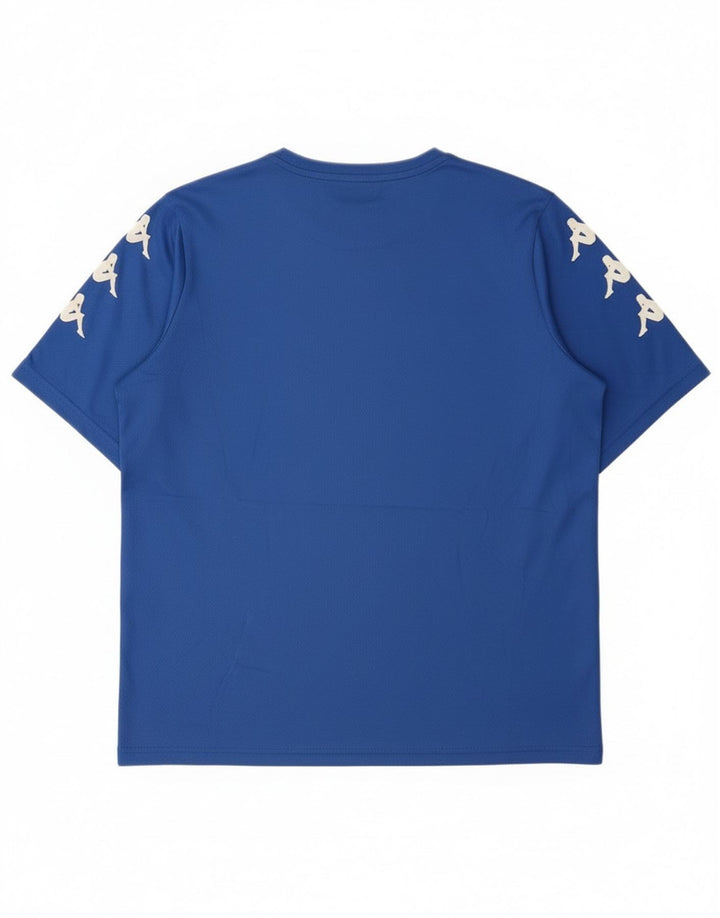 Kappa T-Shirt Graphique Homme Bleu Moyen Polyester